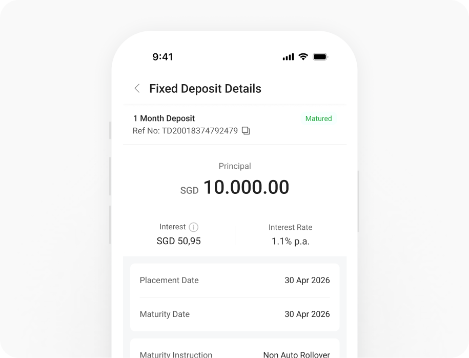 Interest credited daily