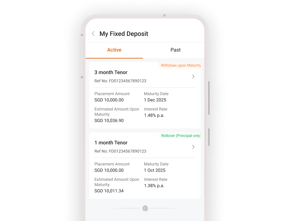 Track your Fixed Deposit portfolio