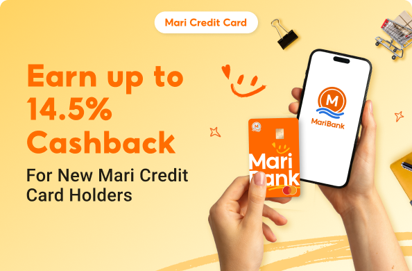 <p>First 30 Days Card Spend with Mari Credit Card Promotion (2025)</p>