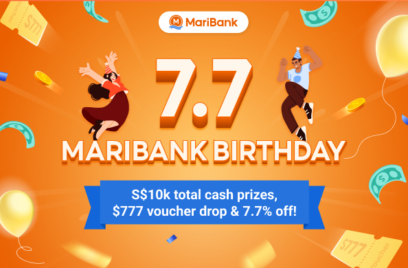 <p>Celebrate MariBank’s 7.7 Birthday with us!</p>
