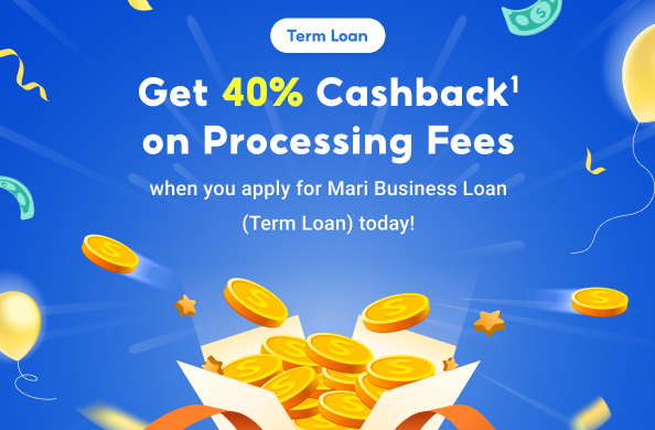 <p>MariBank 4th Birthday Mari Business Loan (Term Loan) Promotion</p>