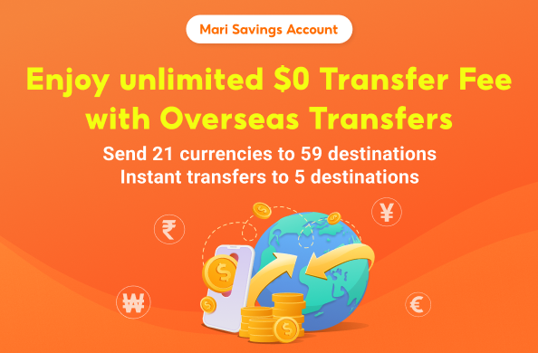 <p>Overseas Transfers Unlimited $0 Transfer Fee* Promotion (Feb 2026 to Dec 2026)</p>